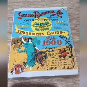 Vintage Sears Roebuck 1900 Fall Catalog Copyright 1970